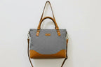 BEAUTIFUL CHEVRON PRINTED HANDBAG WITH SLING
