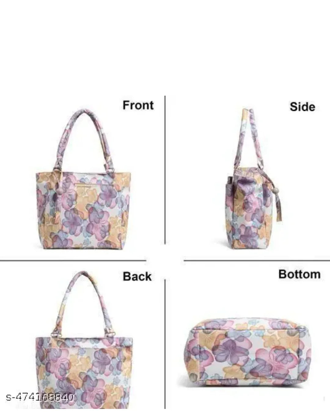 Floral printed stylish women&girls hand bag