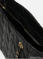 Black and green elegant sling bag for girls & women's