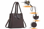 Classic Fancy Women Handbags brown