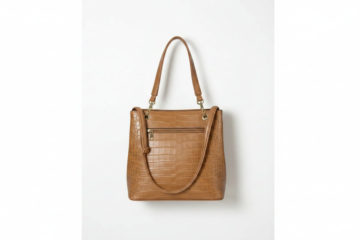 Faux Leather classy hand bag