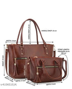 2 in 1 women sling&hand bag