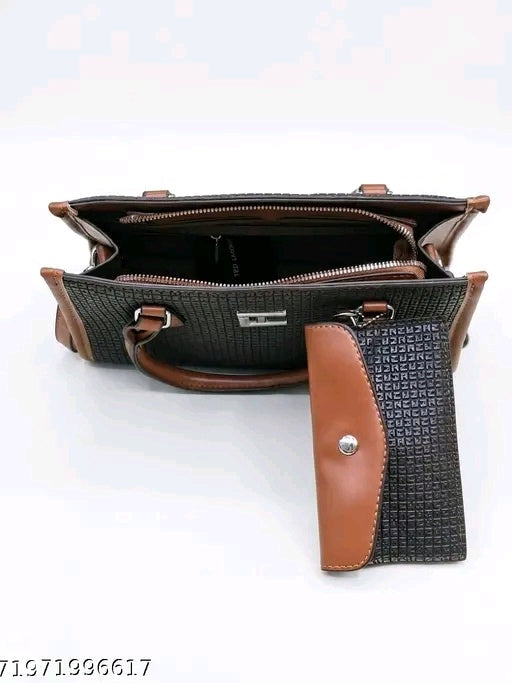 Animal Pattern Sling & Hand Bag