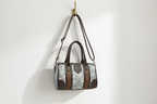 Printed hand with sling Bag
