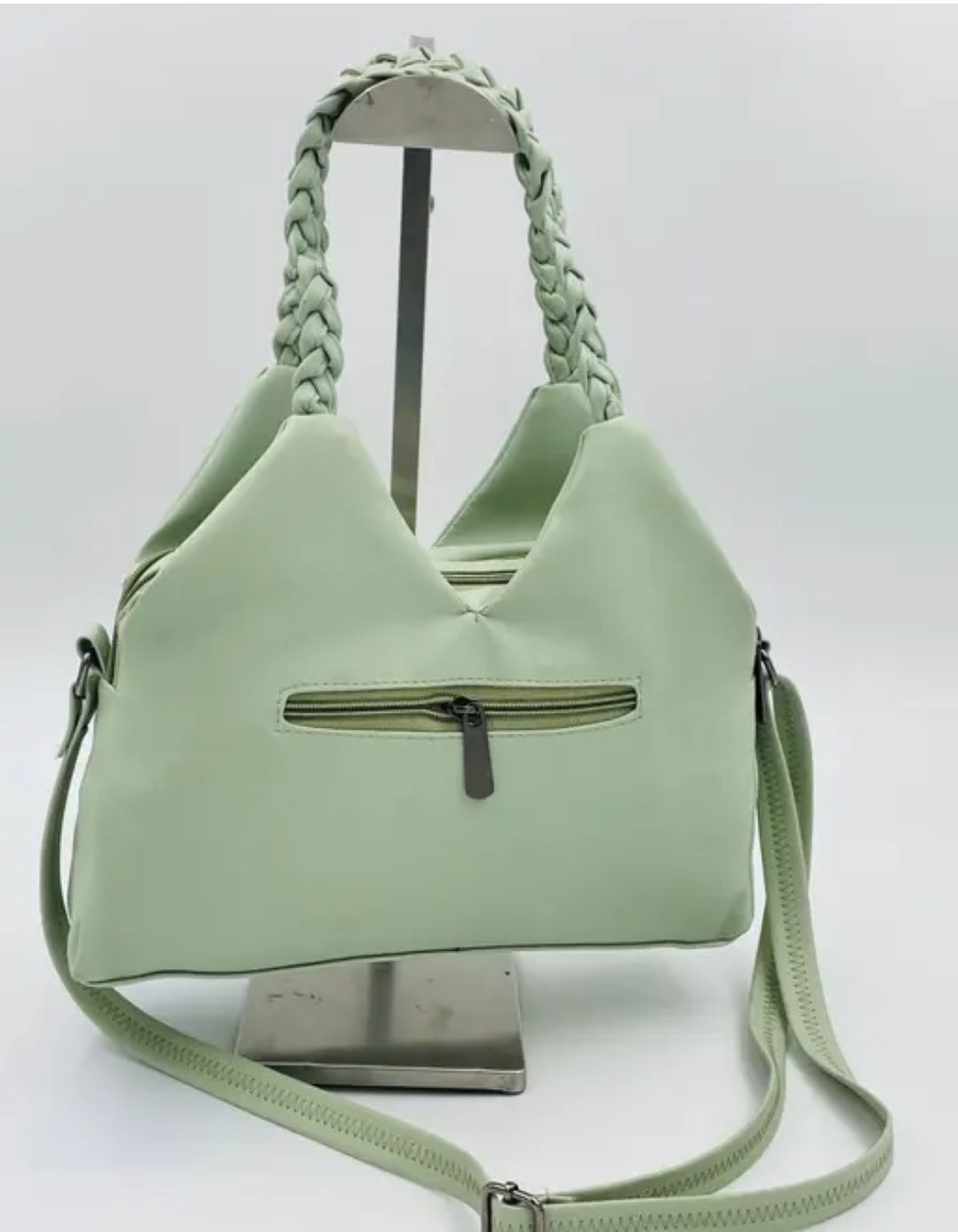 Knitted sling bag