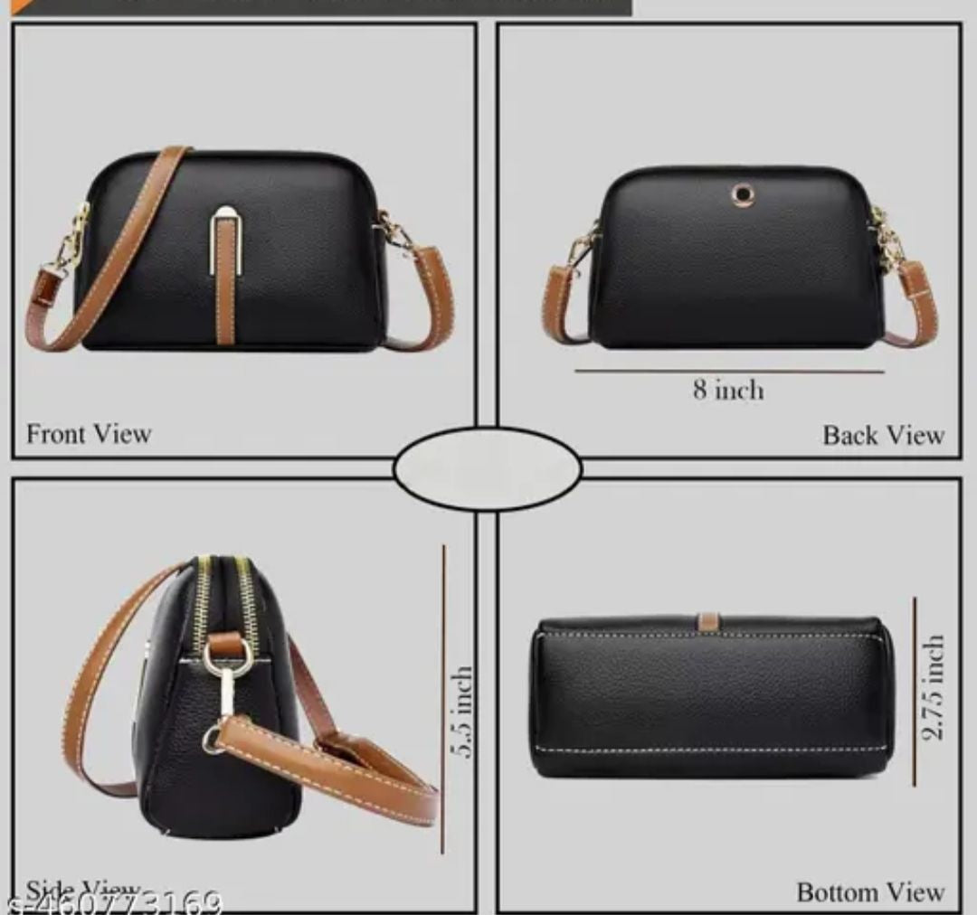 Black sling bag