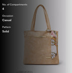 Women hand bag with scarf