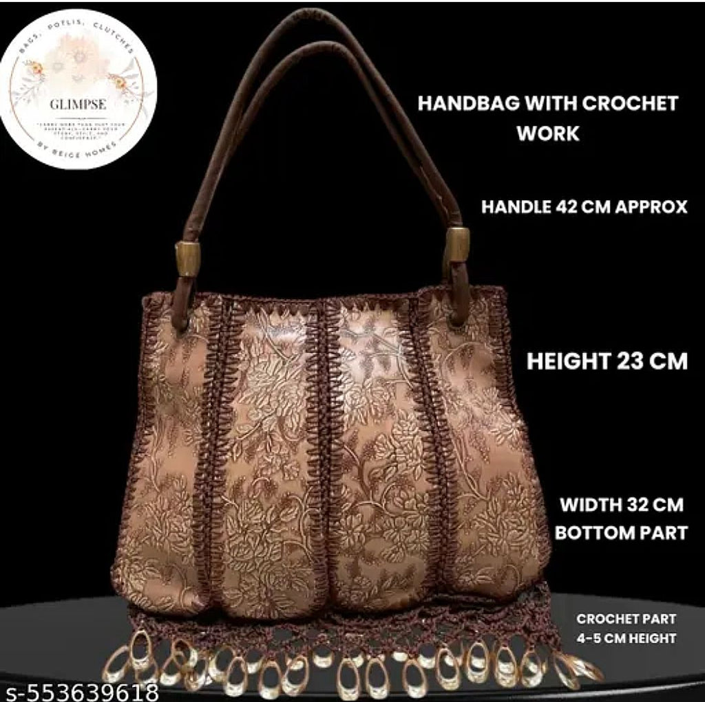 CROCET WORK HAND BAG (Copy)