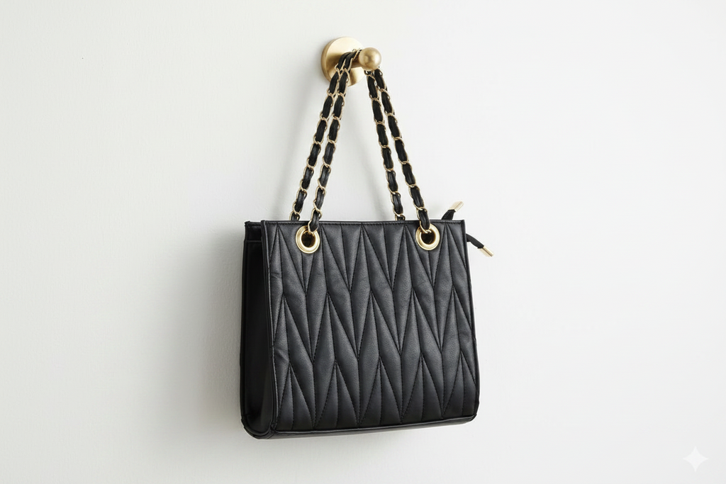 Black and green elegant sling bag for girls & women's