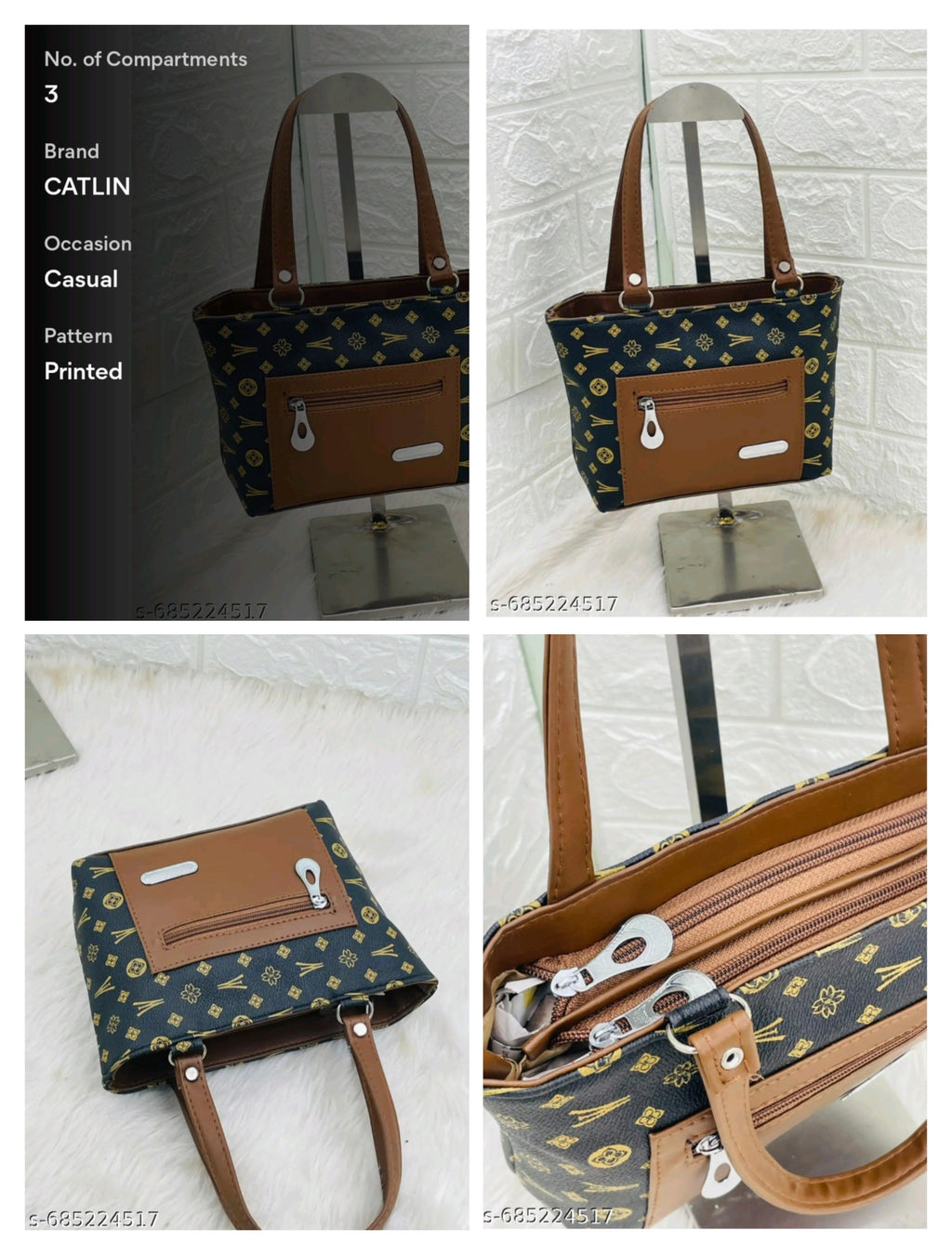 Stylish Printed Women’s Premium Handbag