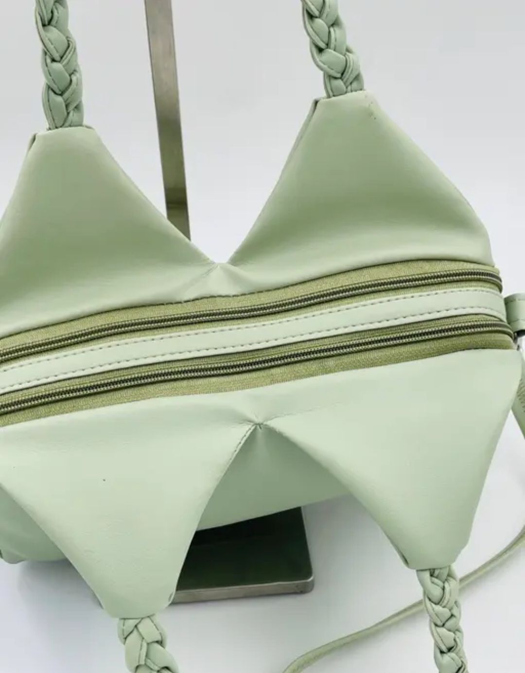Knitted sling bag
