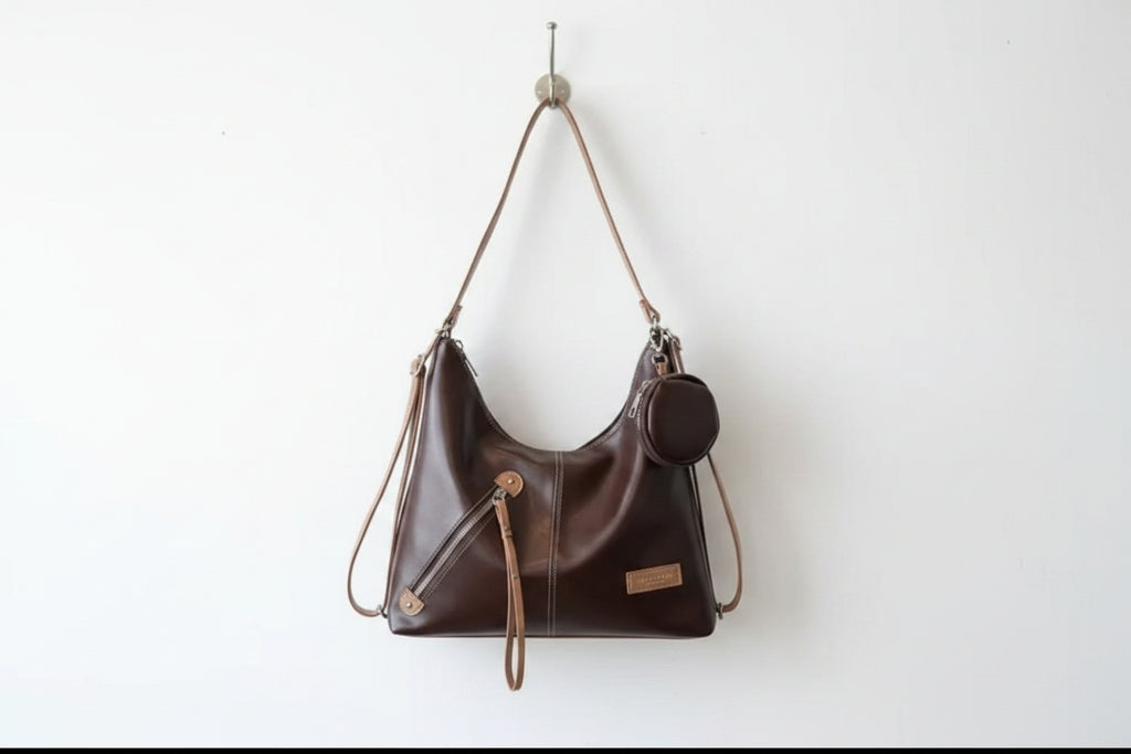 Hand and Backpack