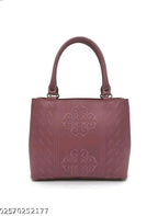 Classic Dusty Pink Textured Tote Handbag