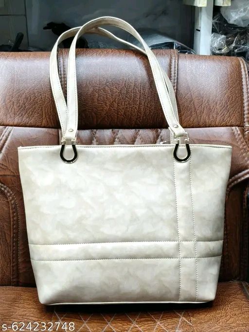 Off white handbag for women