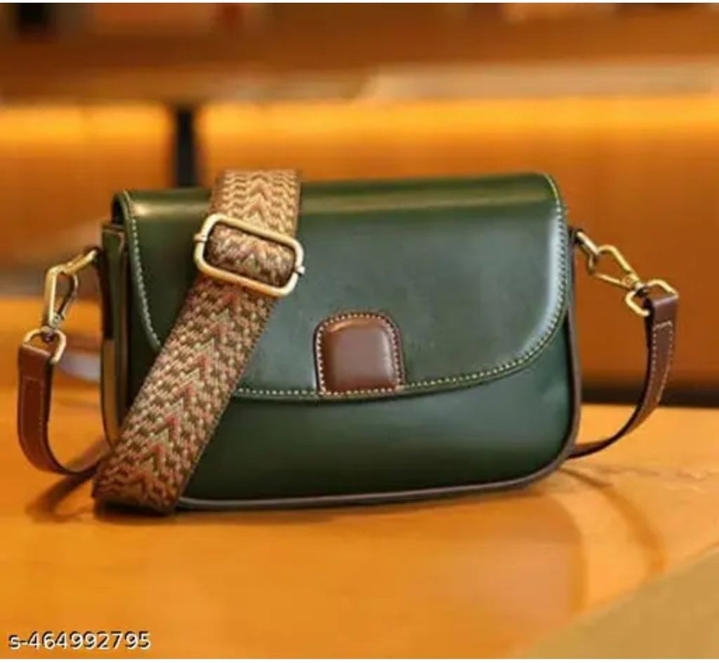 Lizqi green sling bag