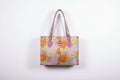 Printed Purple Pu Tote Bag