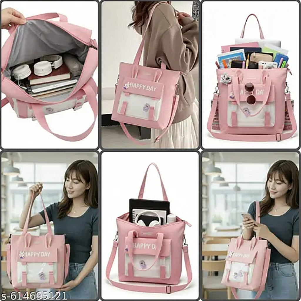 Trendy cross body&tote bag