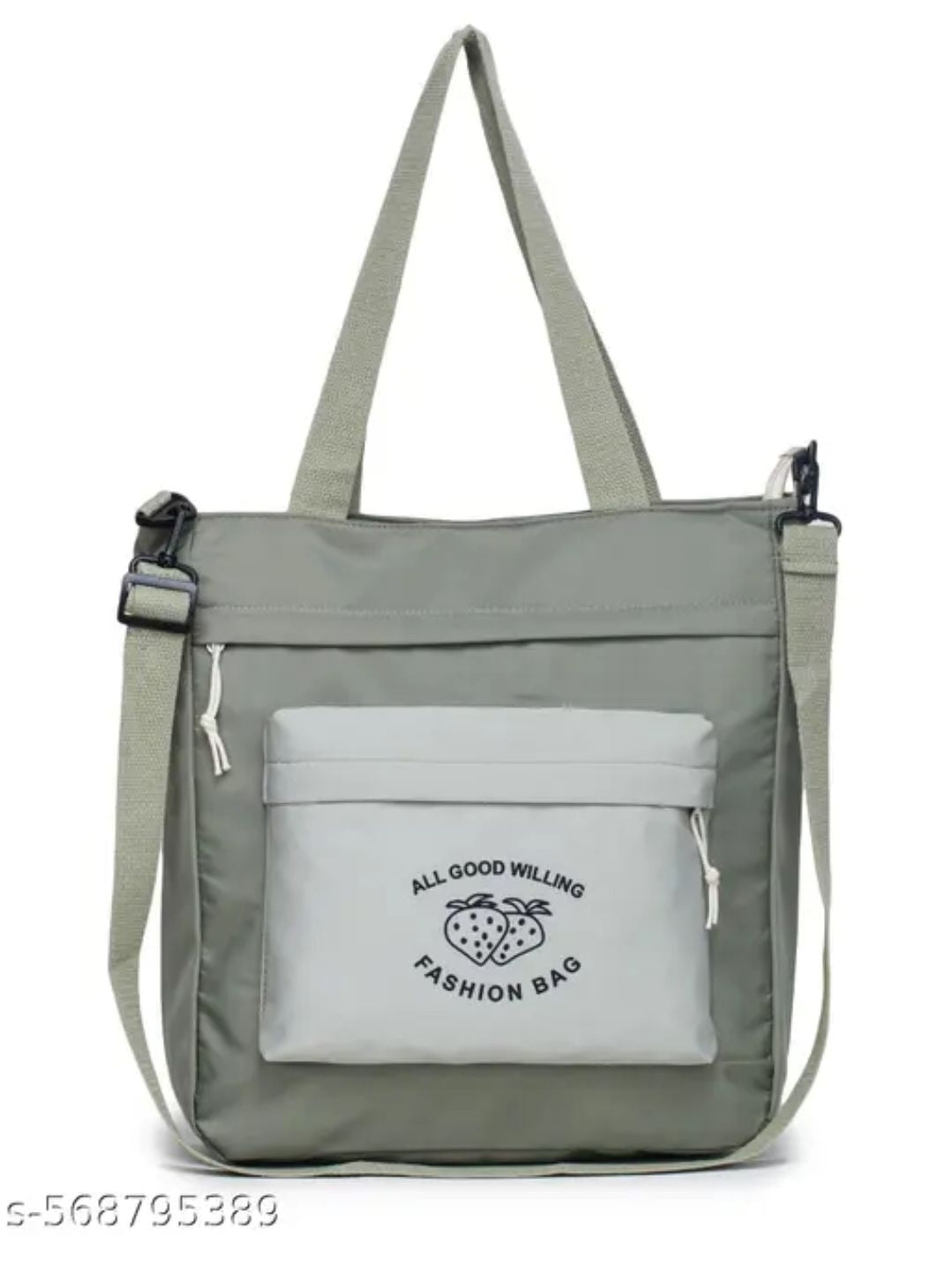 GLOSSY Cotton Blend Handbag