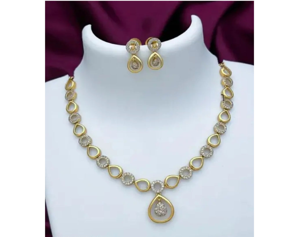 Brass necklace