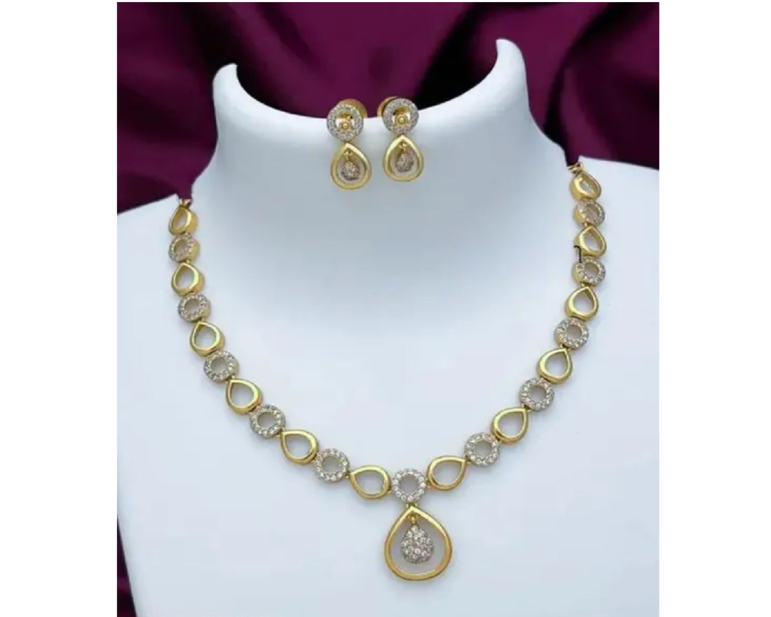 Brass necklace