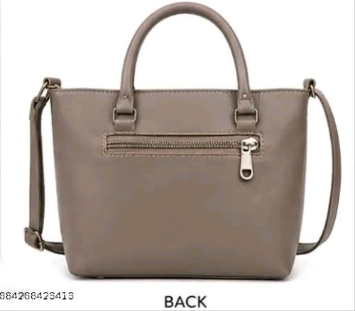 Elegant Structured Shoulder Bag with Adjustable Sling Strap