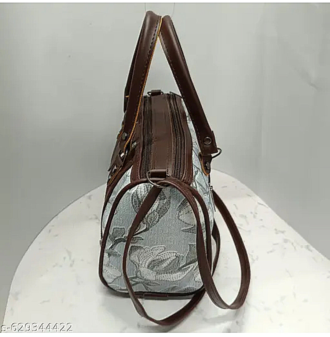 Printed hand with sling Bag