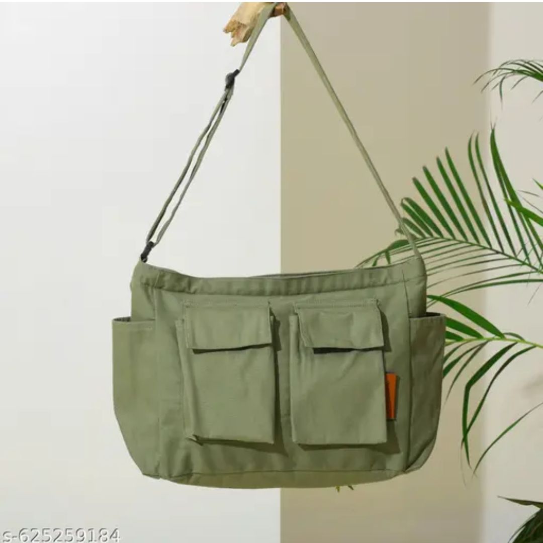 Canvas Crossbody Bag