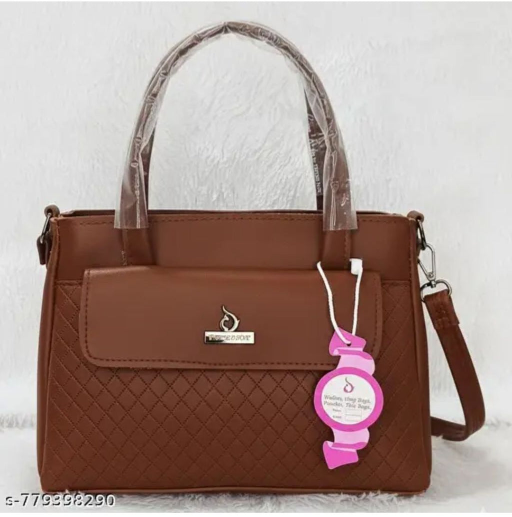 STYLISH TOP HANDLE SLING HANDBAG