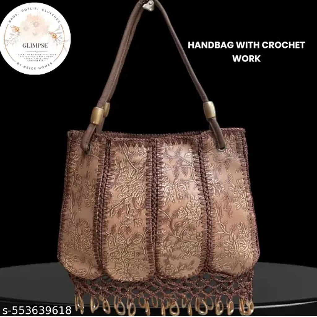 CROCET WORK HAND BAG (Copy)