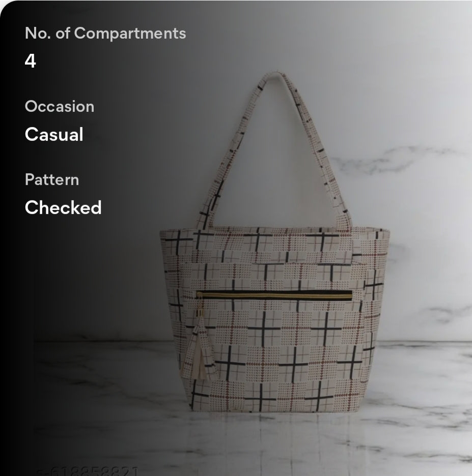 Classic Fashionable Printed Designed Handbag
